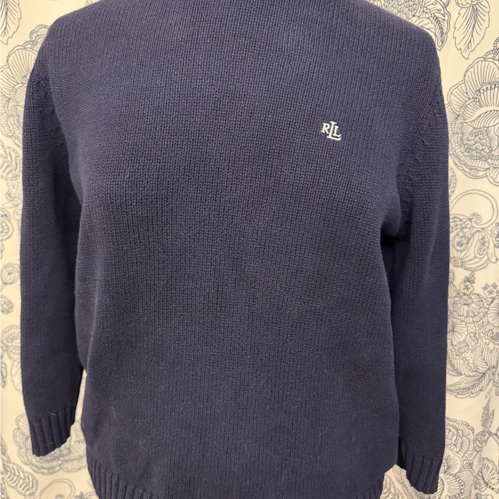 Women’s Lauren Ralph Lauren Navy Sweater XL